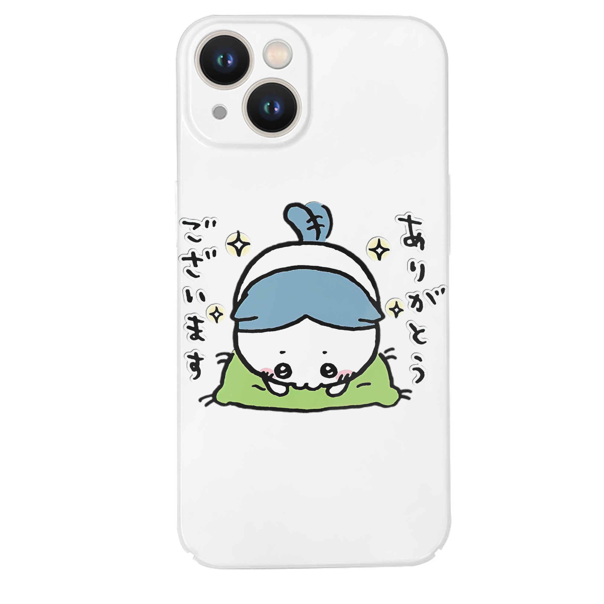 （画像用） ちいかわ ハチワレ Chii-kawa hachiware 【iPhone 14シリーズ対応】ハードケース
